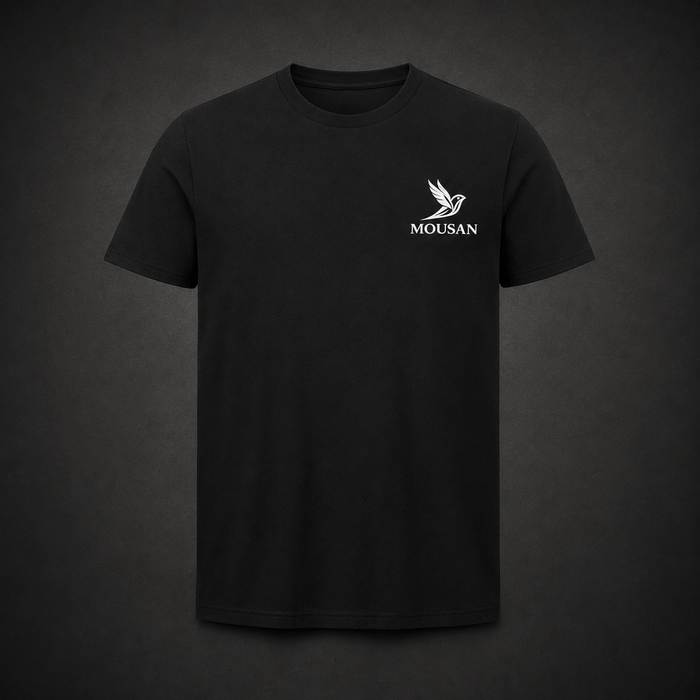 MOUSAN Essential Tee – Black