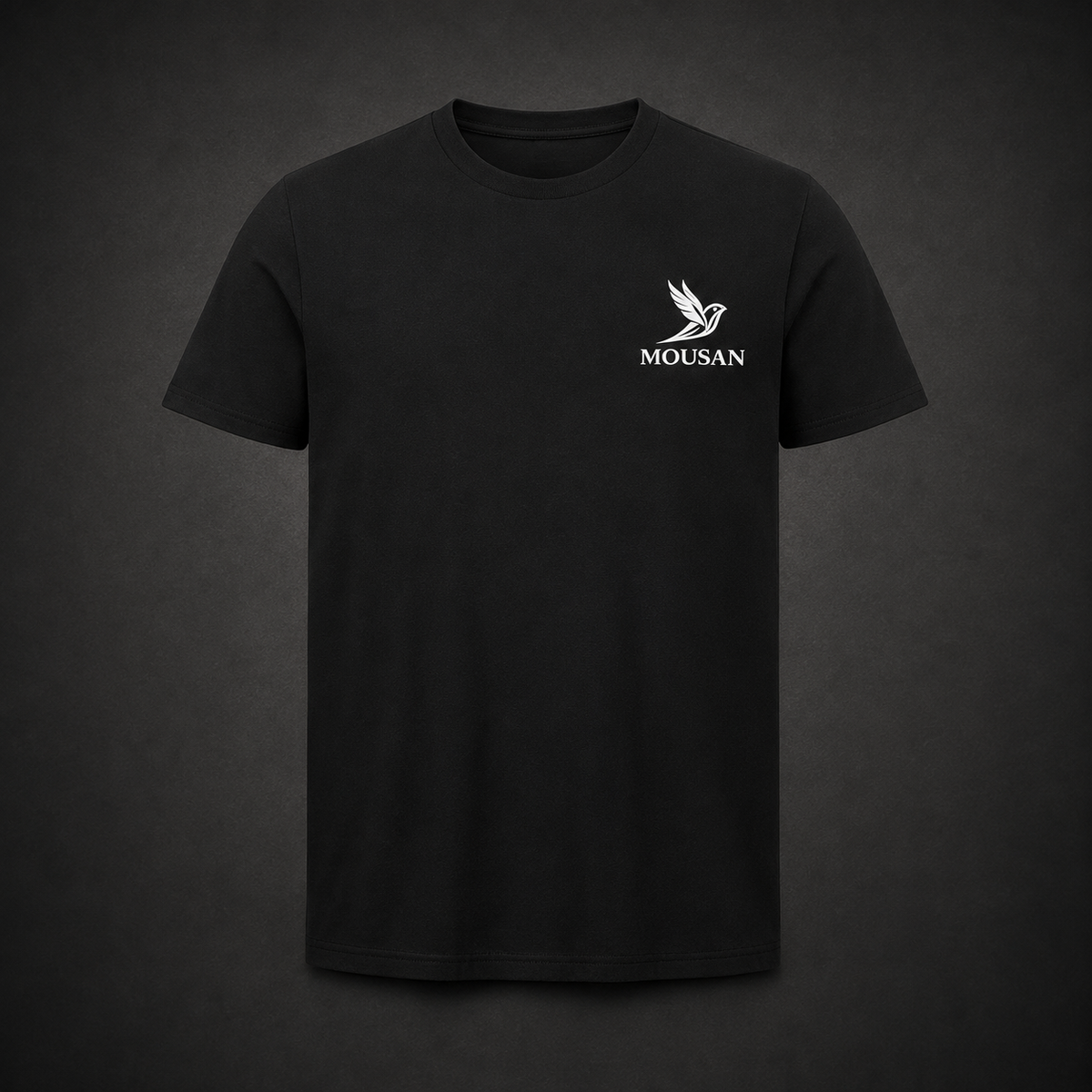 MOUSAN Essential Tee – Black